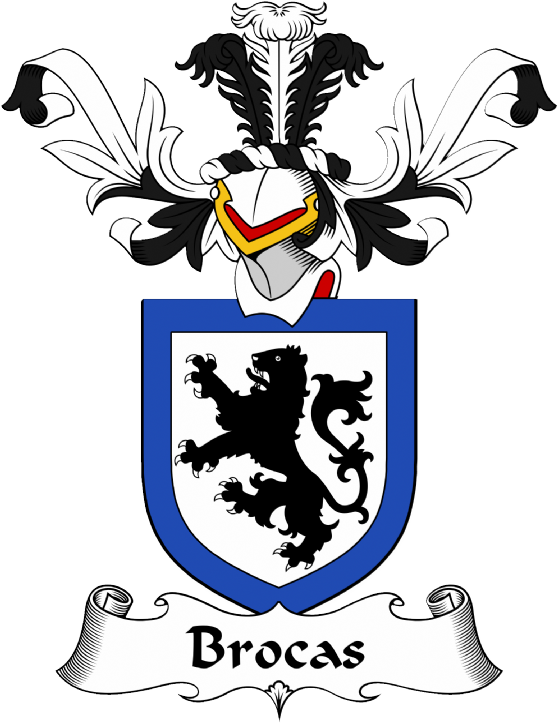 Brocas Coat of Arms